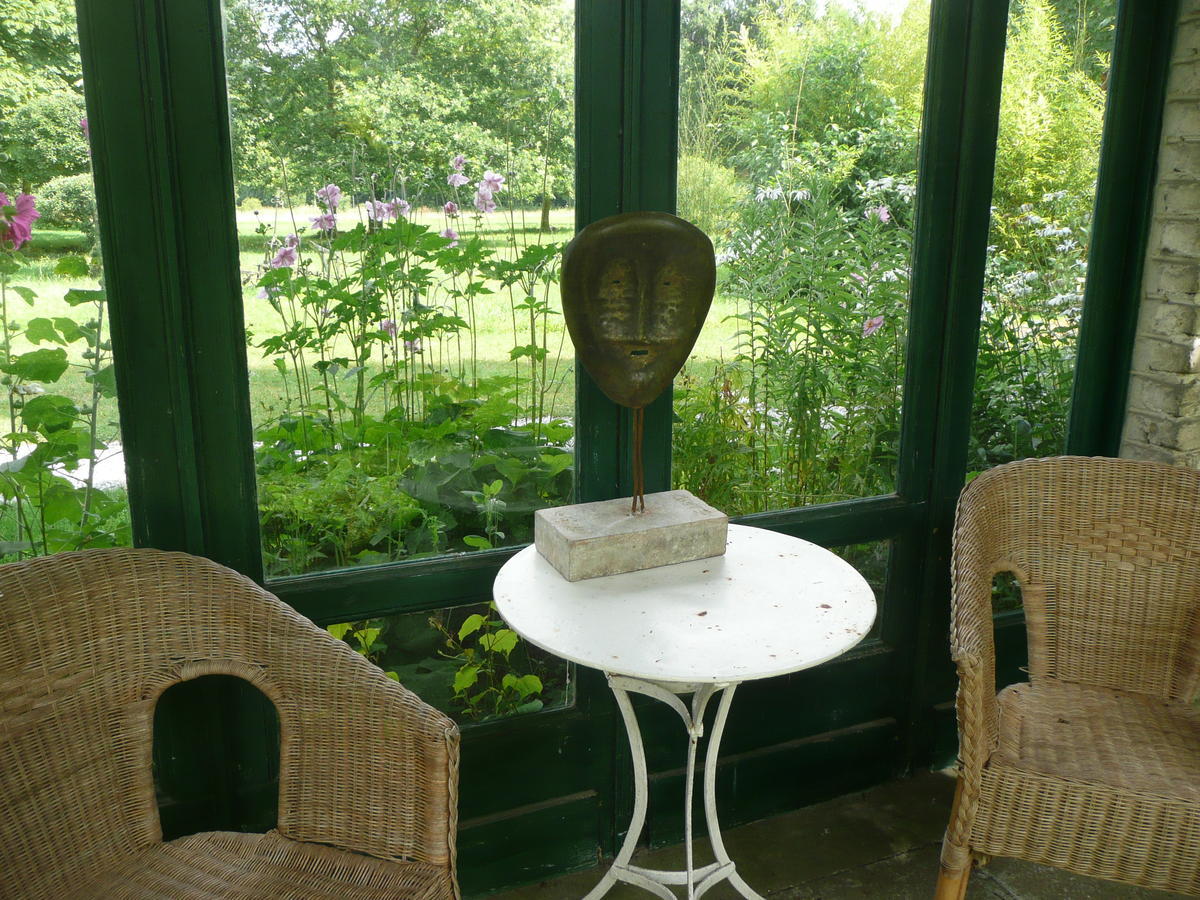 Manoir De Bois En Ardres Bed and Breakfast Eksteriør billede